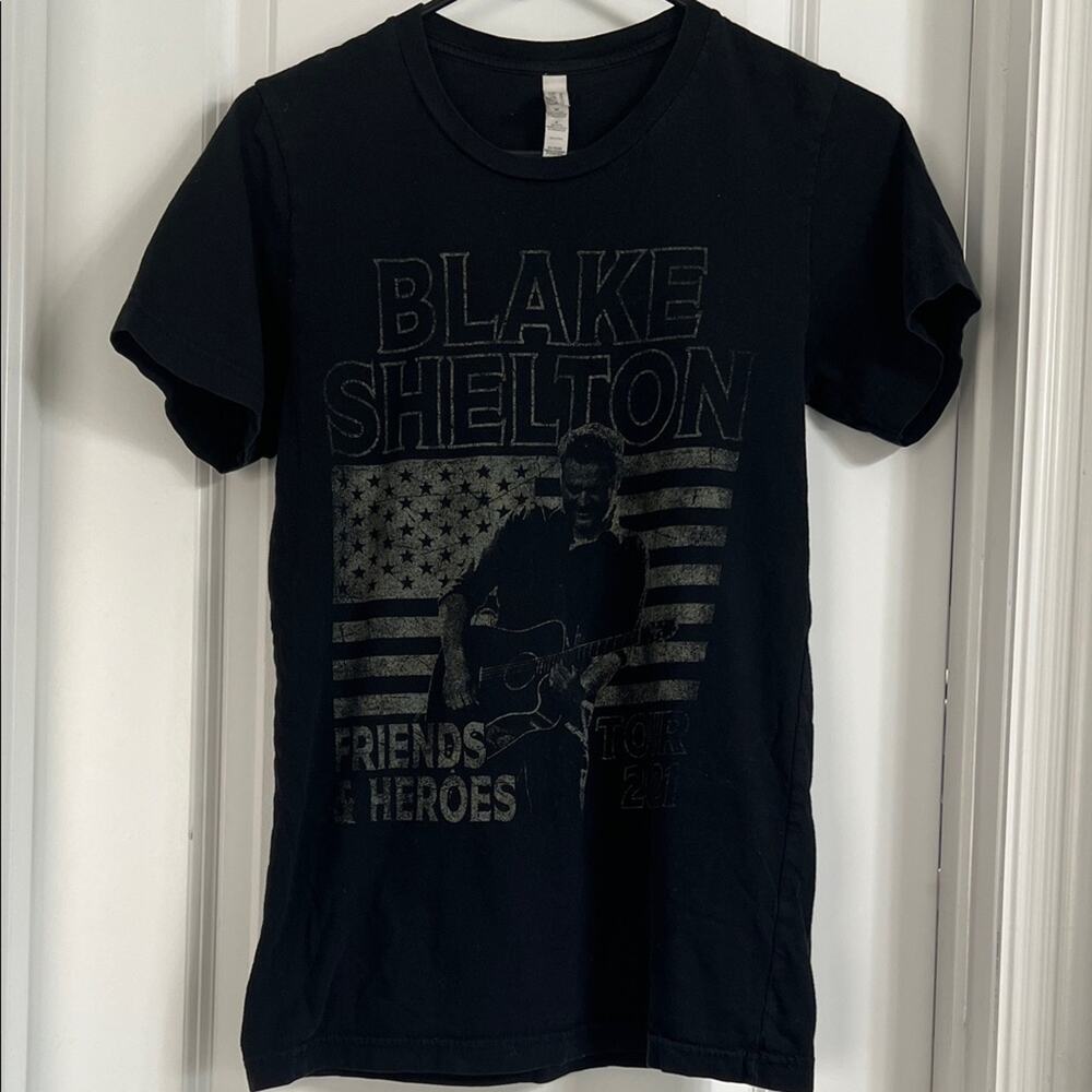 Blake Shelton Black Graphic T-Shirt Size S